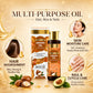 Cold Pressed Morrocon Argan Oil with Avocado- For Hair, Skin & Nails- Promotes Hair Growth- Skin Moisturisation-Healthy Nail Growth - UV Protection- (120 ml / 4.05 oz)