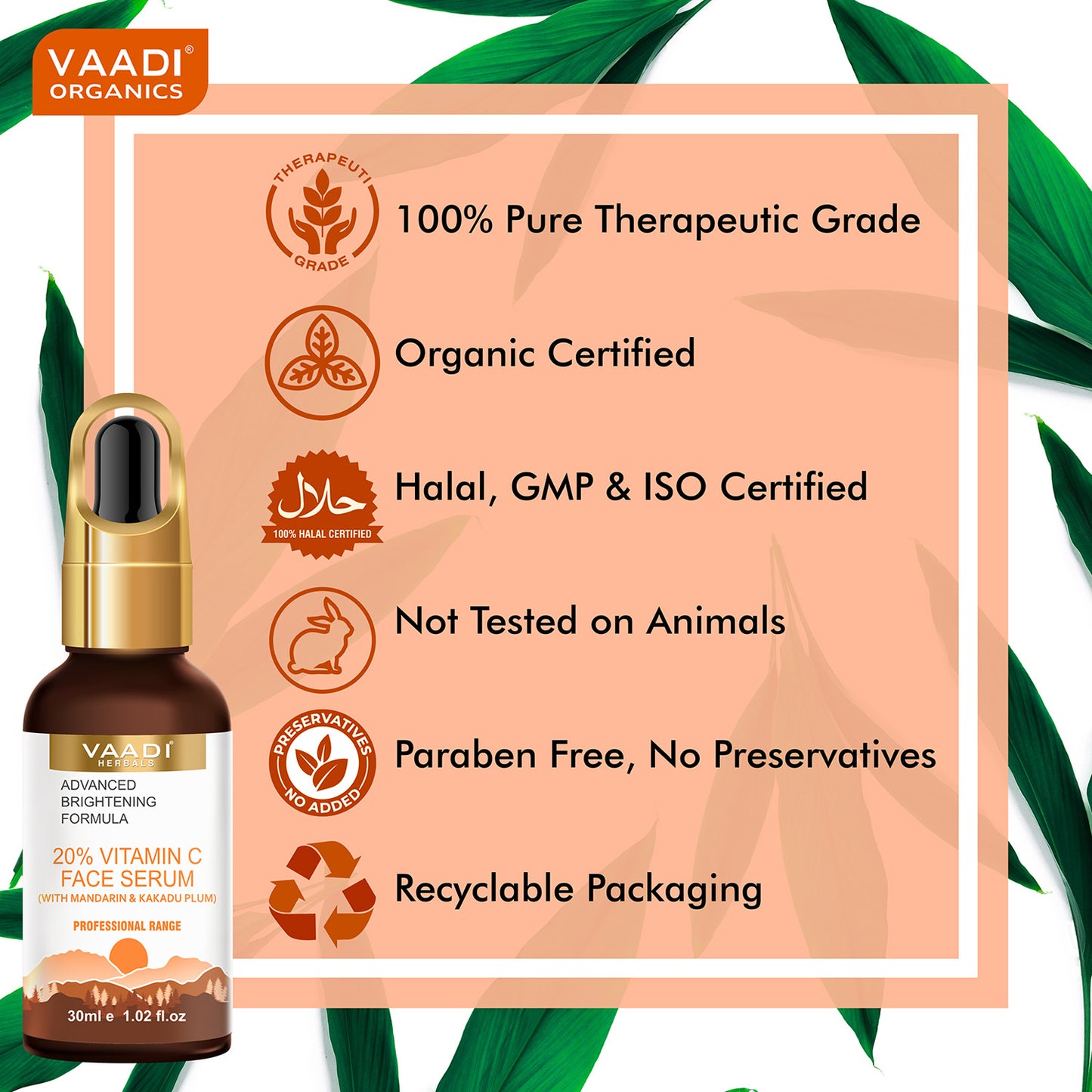 GLOWING FACE SET - AM PM COMBO- Under Eye Serum With Vitamin C Serum Combo (2 x 30 ml/ 1.2 fl oz)