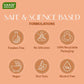 Foot Scrub with Fenugreek & Lemongrass Oil - Therapeutic Exfoliates - Rejuvenates Damaged Skin - Softens Skin (500 gms / 17.7 oz)