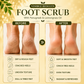 Foot Scrub with Fenugreek & Lemongrass Oil - Therapeutic Exfoliates - Rejuvenates Damaged Skin - Softens Skin (110 gms / 4 oz)