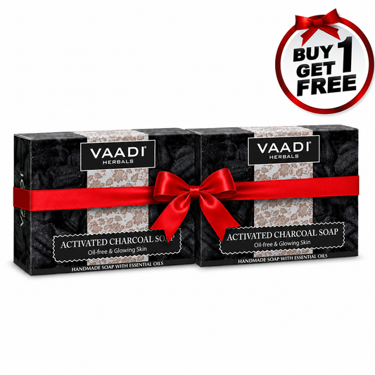 Activated Charcoal Soap (75 gms / 2.7 oz) (Buy 1 Get 1 Free)