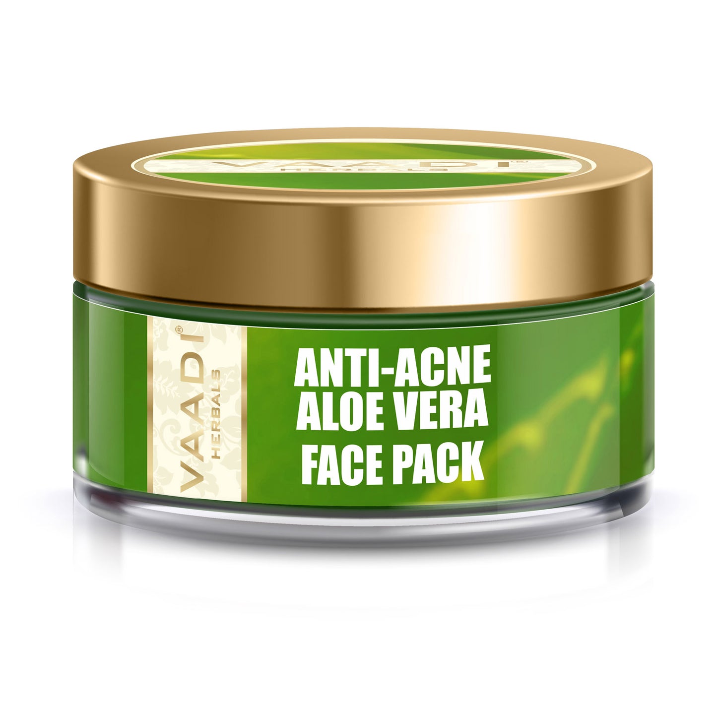 Anti Acne Organic Aloe Vera Face Pack - Clears Skin Deep Impurities - Protects & Hydrates Skin (70 gms/2.5 oz)