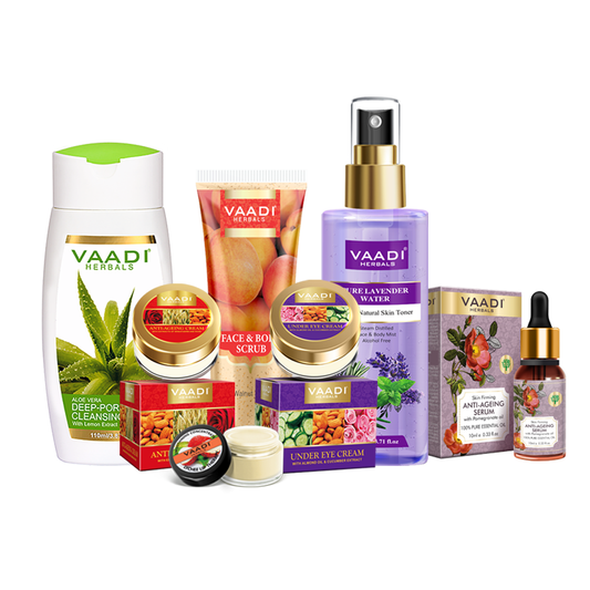 Organic Anti-Ageing Set - Get Back To Your Youthful Glowing Skin