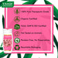 Rich Velvety Moisturising Lotion with Pink Rose Extract - Retains Moisture in Skin - Makes Skin Velvety Soft (3 x 110 ml / 4 fl oz)