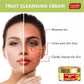 Skin Brightening Fruit Cleansing Cream with Orange Extract & Turmeric - Removes Sun Tan - Brighten Complexion (50 gms /2oz)