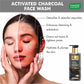 Activated Charcoal Face Wash with Tea Tree Oil, Bentonite Clay & Glycolic Acid| For Oily & Acne-Prone Skin| Detoxifies & Refreshes| Deep Purify| No Parabens, Mineral, Silicone| Face Wash for Women & Men ( 250 ml )