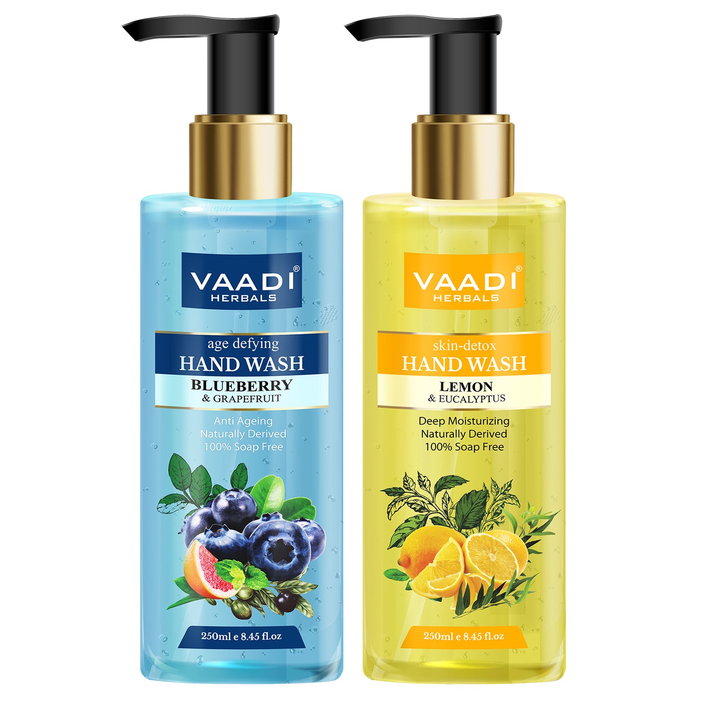 So Refreshing - Pack of 2 Luxurious Handwash - Blueberry & Lemon (2 x 250 ml / 8.5 fl oz )