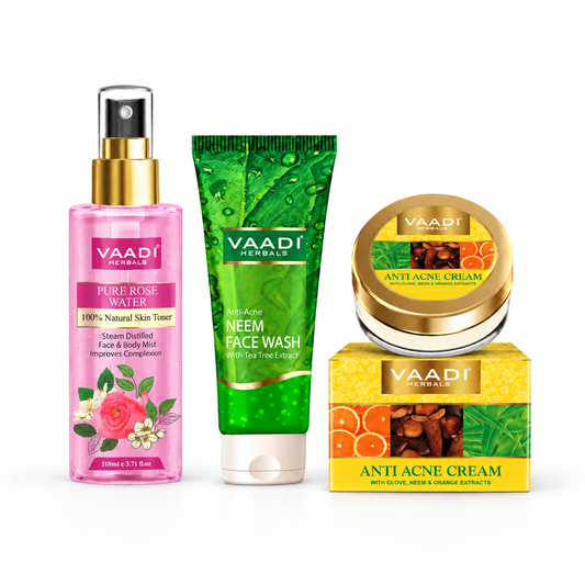 Anti-Acne & Oil Control  Neem Clarifying Daily Routine