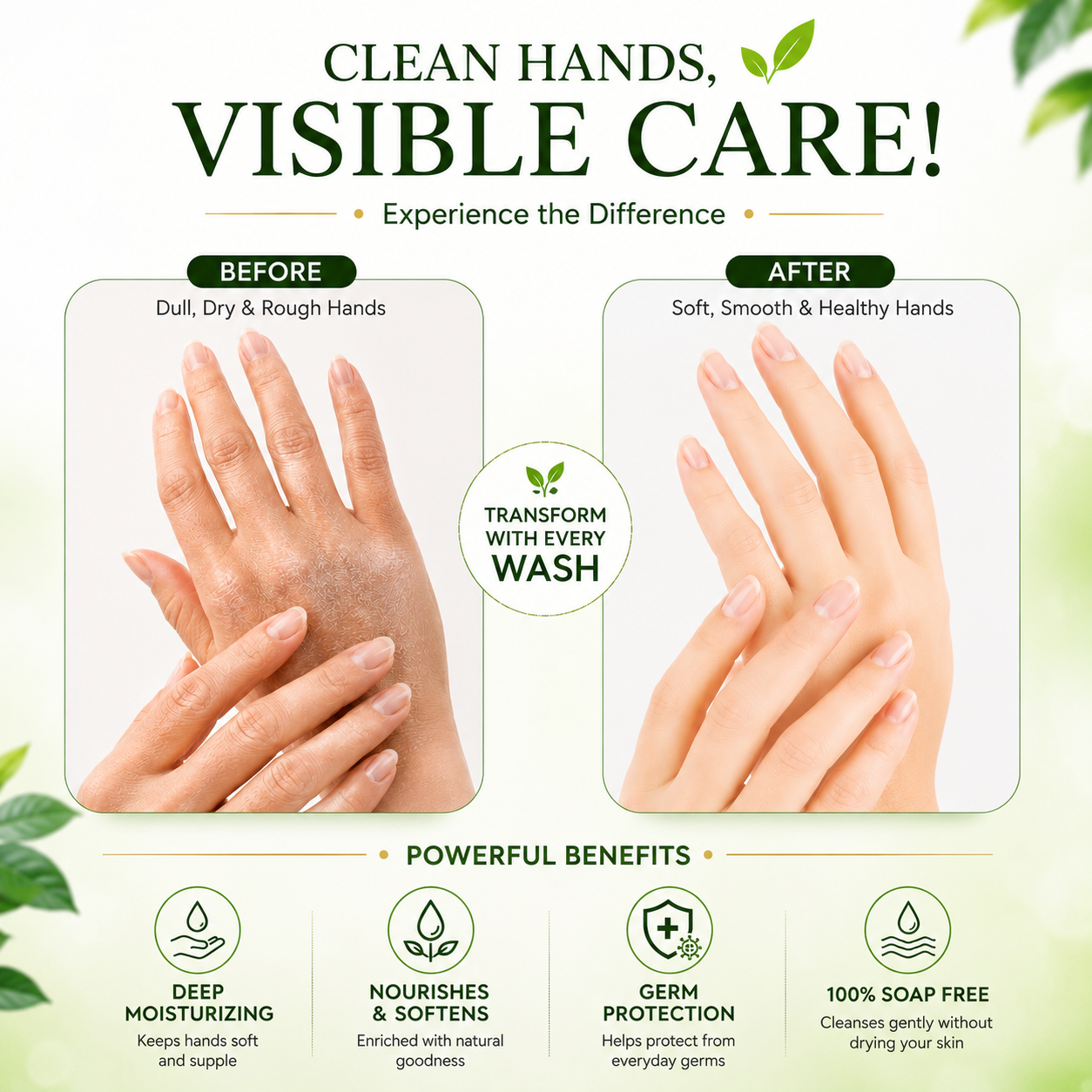 Velvety Soft Aloe Vera & Jojoba Oil Hand Wash (250 ml / 8.5 fl oz )