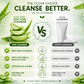 Aloe Vera Deep Pore Cleansing Milk with Lemon Extract - Cleanses & Softens Skin - Locks In Moisture All Day (350 ml/ 12 fl oz)