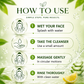 Aloe Vera Deep Pore Cleansing Milk with Lemon Extract - Cleanses & Softens Skin - Locks In Moisture All Day (350 ml/ 12 fl oz)