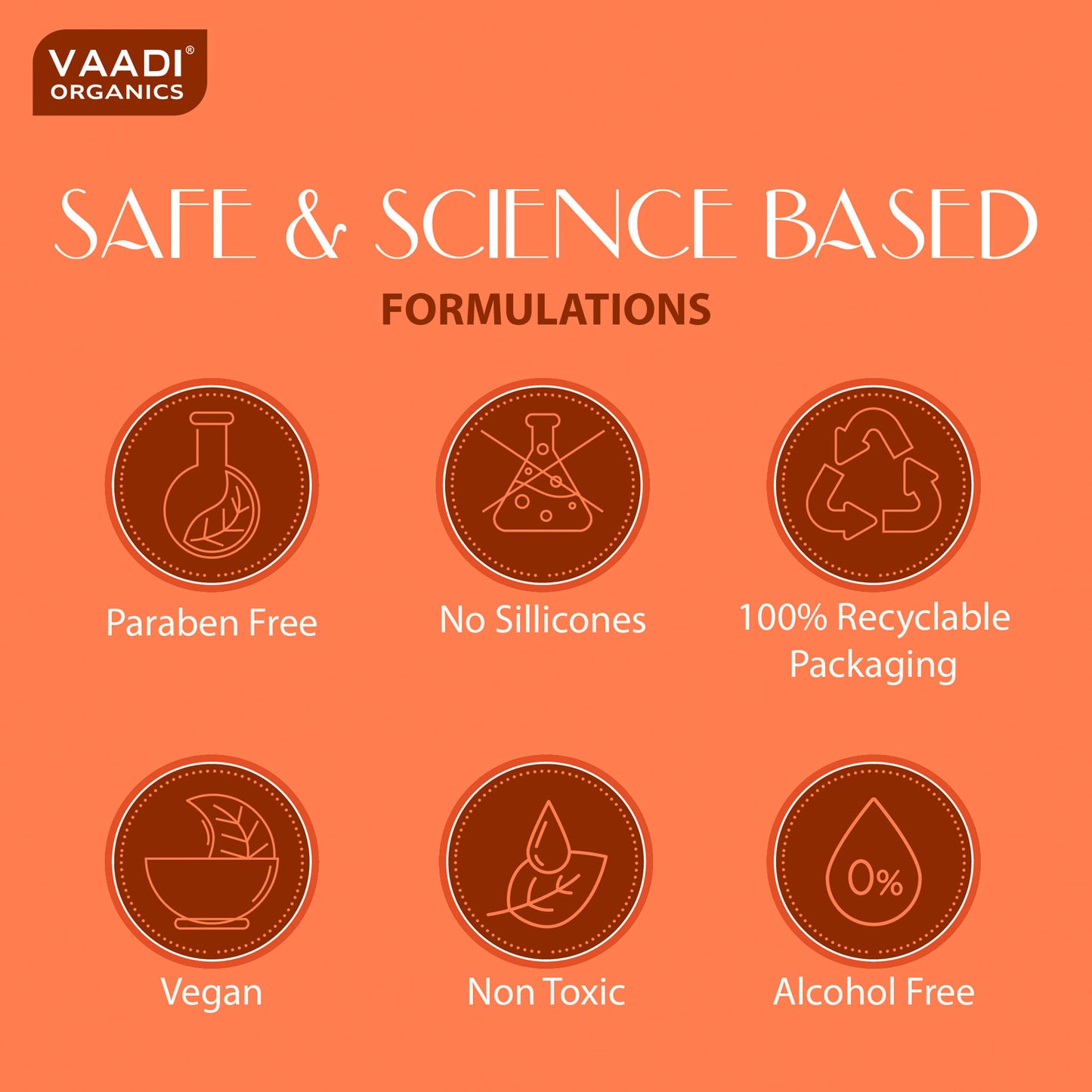 Skin Brightening Organic Saffron Face Wash with Sandalwood - Protects Skin from Sun - Lightens Pigmentation (4 x 60 ml/2.1 fl oz)