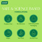 Anti Acne Organic Neem Face Wash with Tea Tree Extract - Controls Acne - Heals Skin ( 4 x 60 ml/2.1 fl oz)