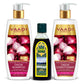 Anti Hair Fall Complete Pack -  Onion Shampoo (350 ml), Onion Conditioner (350 ml) & Amla Hair Oil (200 ml)