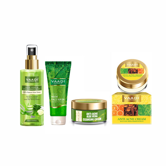Anti-Acne & Oil Control  Neem Clarifying Daily Routine