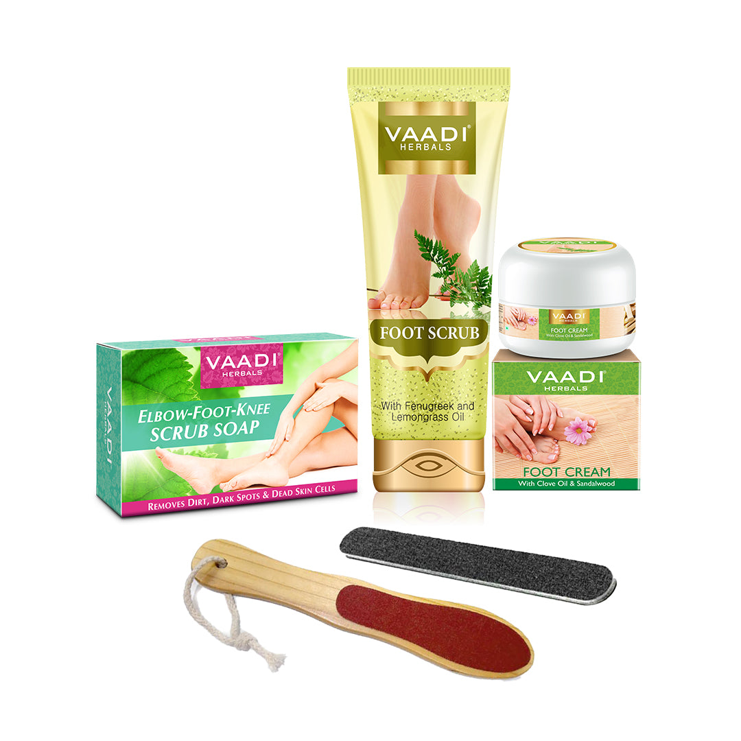 Foot Care Set - For Soft, Smooth & Moisturized Feet