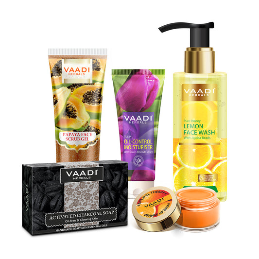 Oily Skin Care Set - Get Oil-Free, Glowing Skin