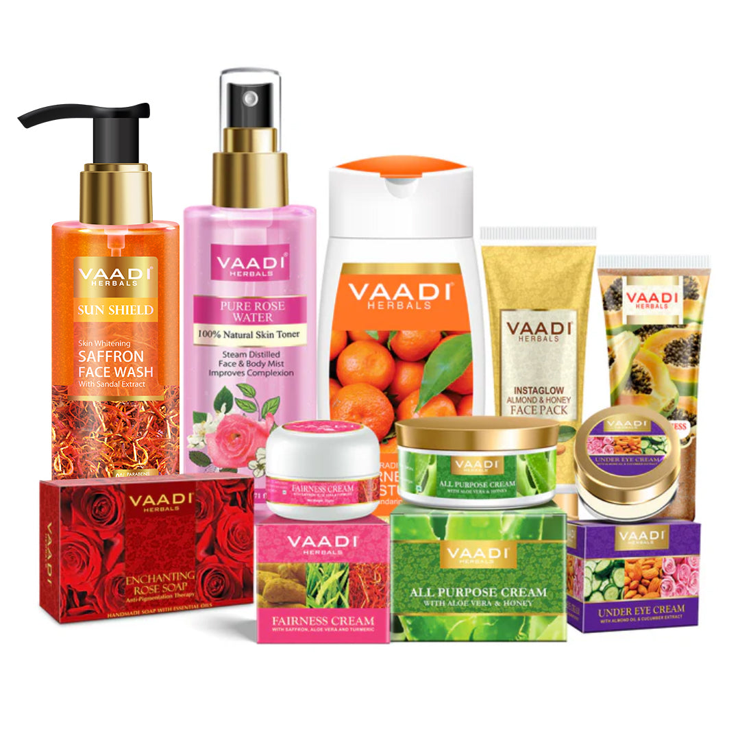 SKIN BRIGHTENING SET - GET VISIBLY FAIR SKIN IN JUST 3 WEEKS