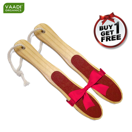 Wooden Foot File (Buy 1 Get 1 Free)