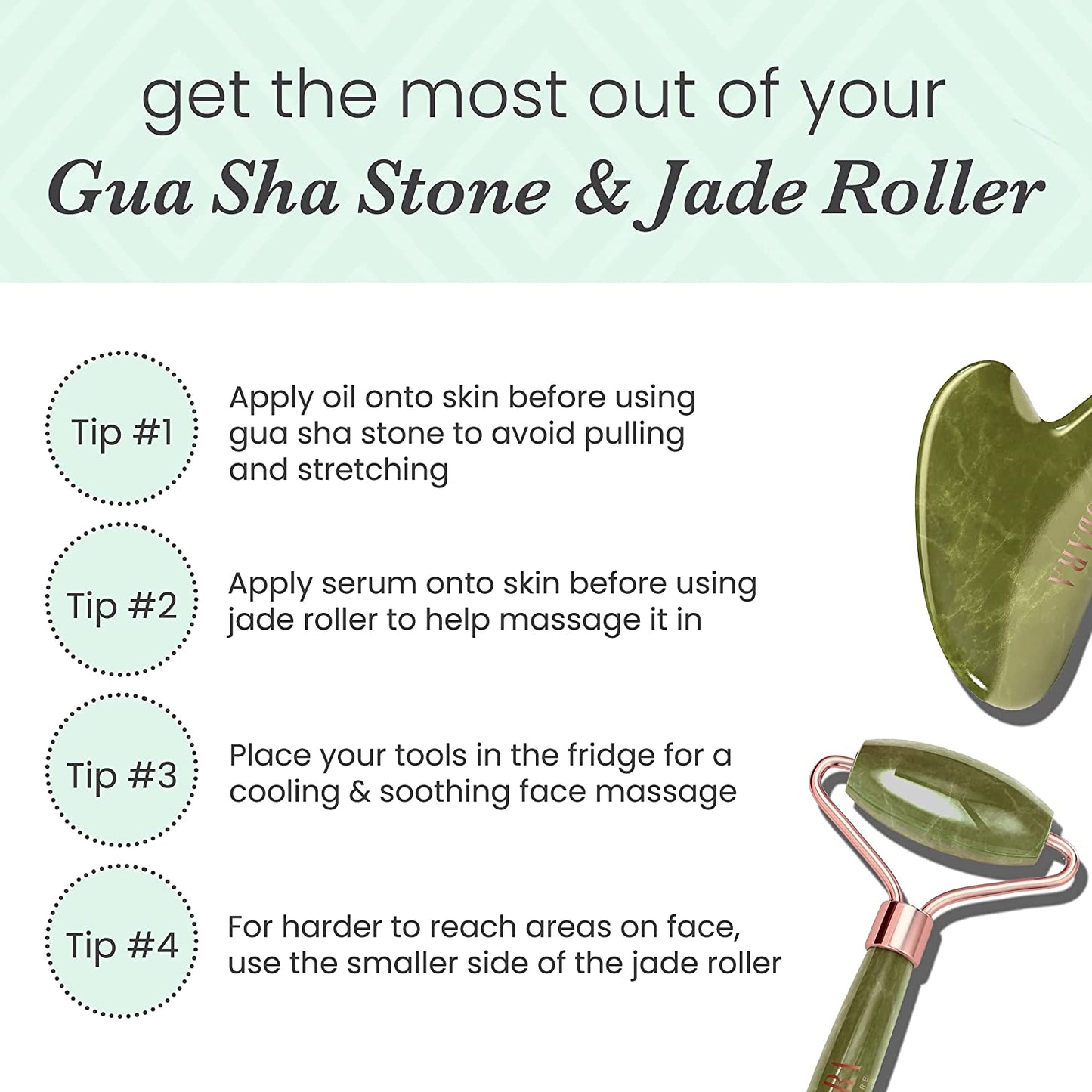 Jade Roller & Gua Sha Set