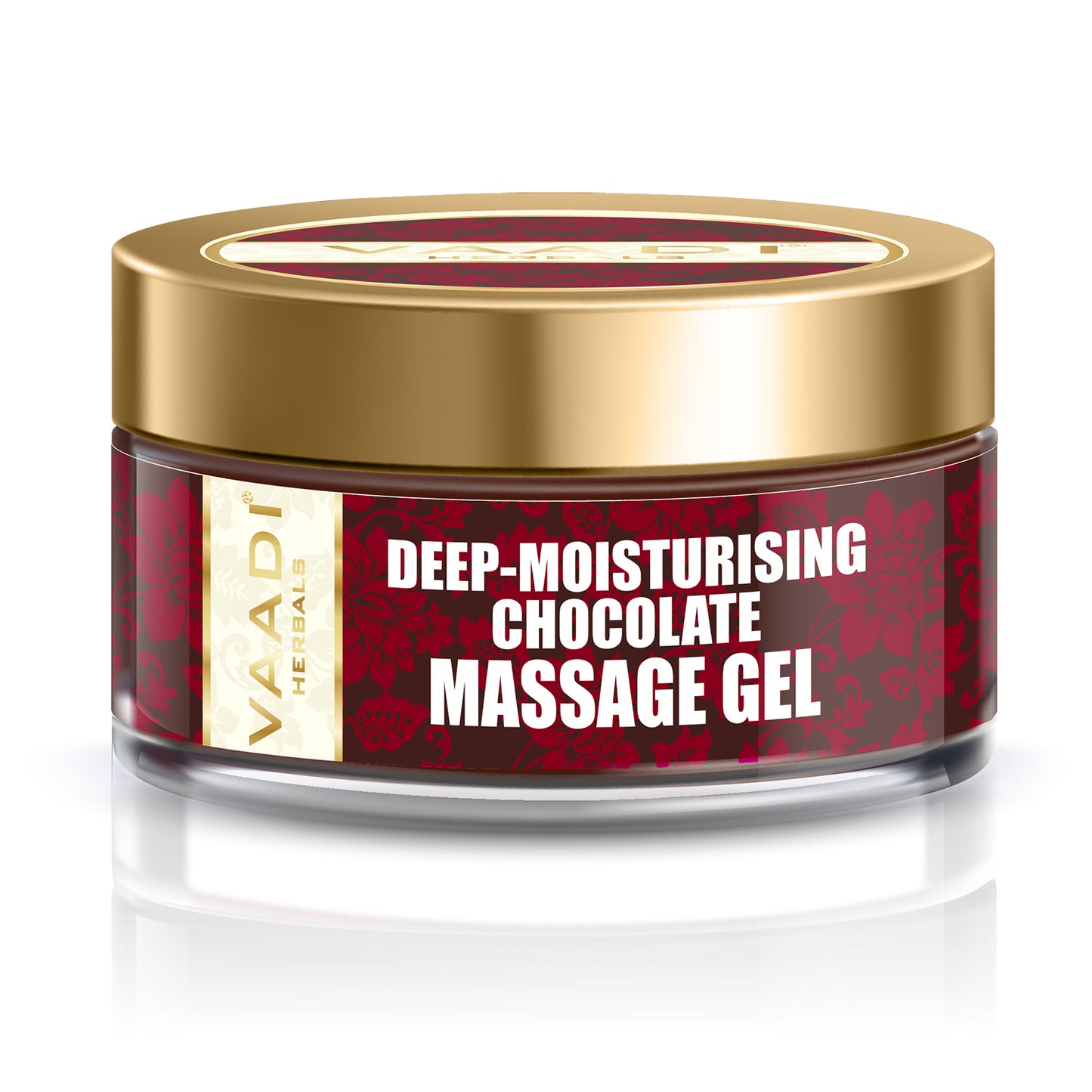 Deep Moisturising Organic Chocolate Massage Gel with Strawberry Extract - Softens Skin - Makes Skin Radiant (50 gms / 2 oz)