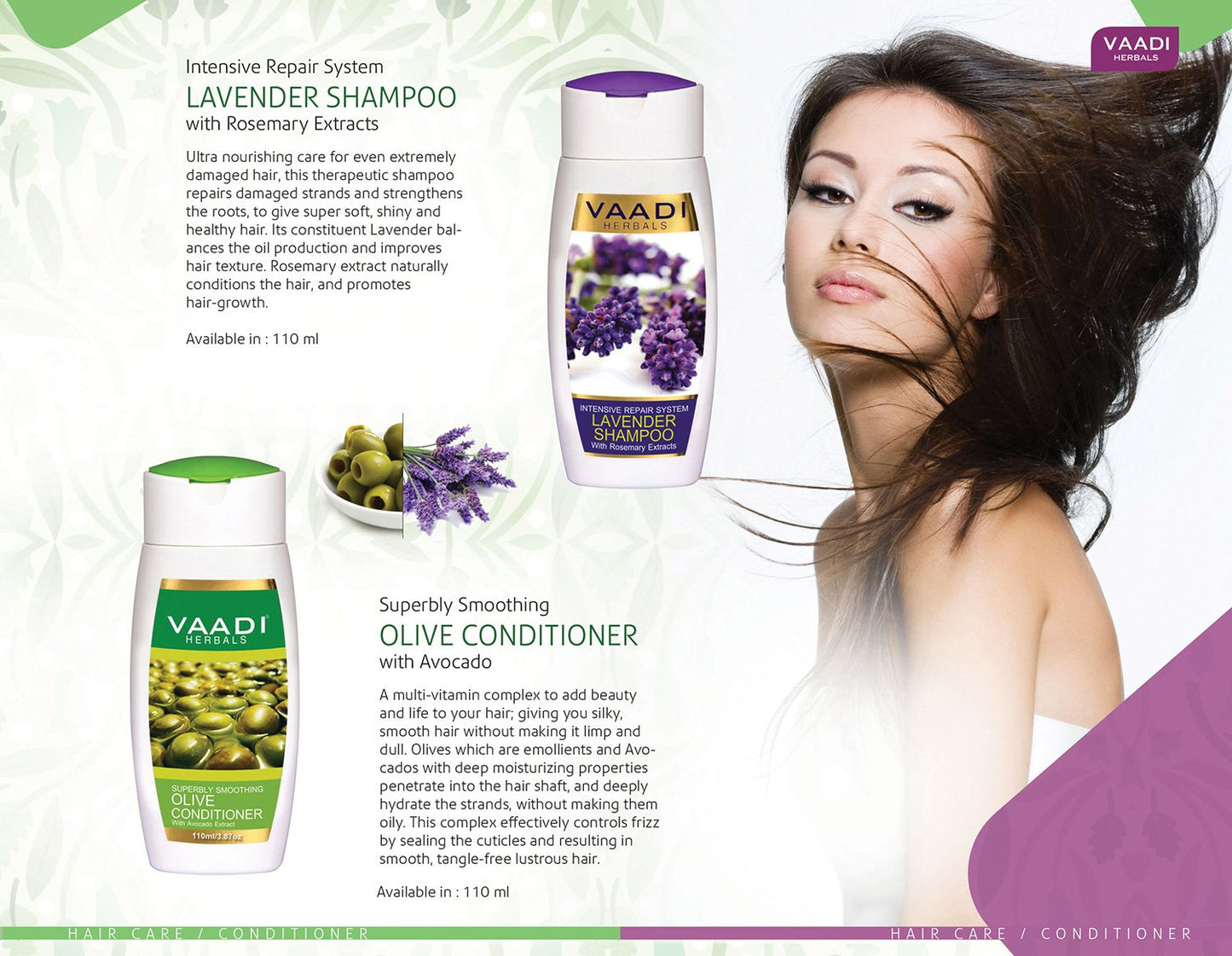 Lavender Shampoo with Olive Conditioner (2 x 110 ml/4 fl oz)