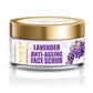 Anti Ageing Organic Lavender Scrub with Rosemary Extract - Boosts Cellular Renewal - Keeps Skin Firm (50 gms / 2 oz)