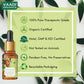 Organic Lemongrass Essential Oil - Reduces Stress & Depression, Prevents Hairfall, Prevents Skin Ageing - 100% Pure Therapeutic Grade (10 ml/ 0.33 oz)