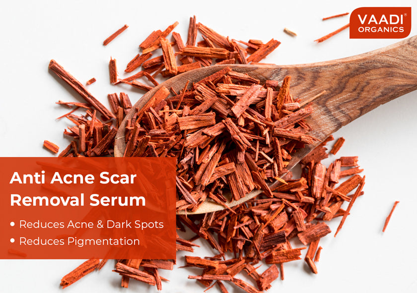 Organic Scar Removal Serum - Reduces Acne, Dark Spots & Pigmentation