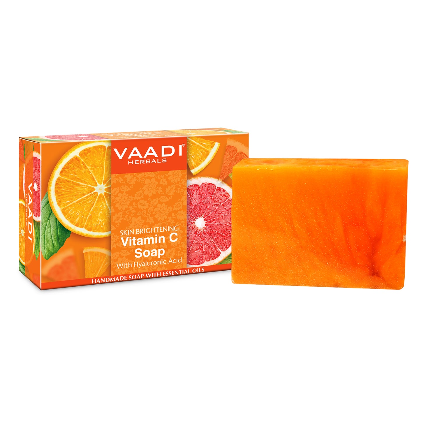 Organic Vitamin C Soap with Hyaluronic Acid (75 gms / 2.7 oz)