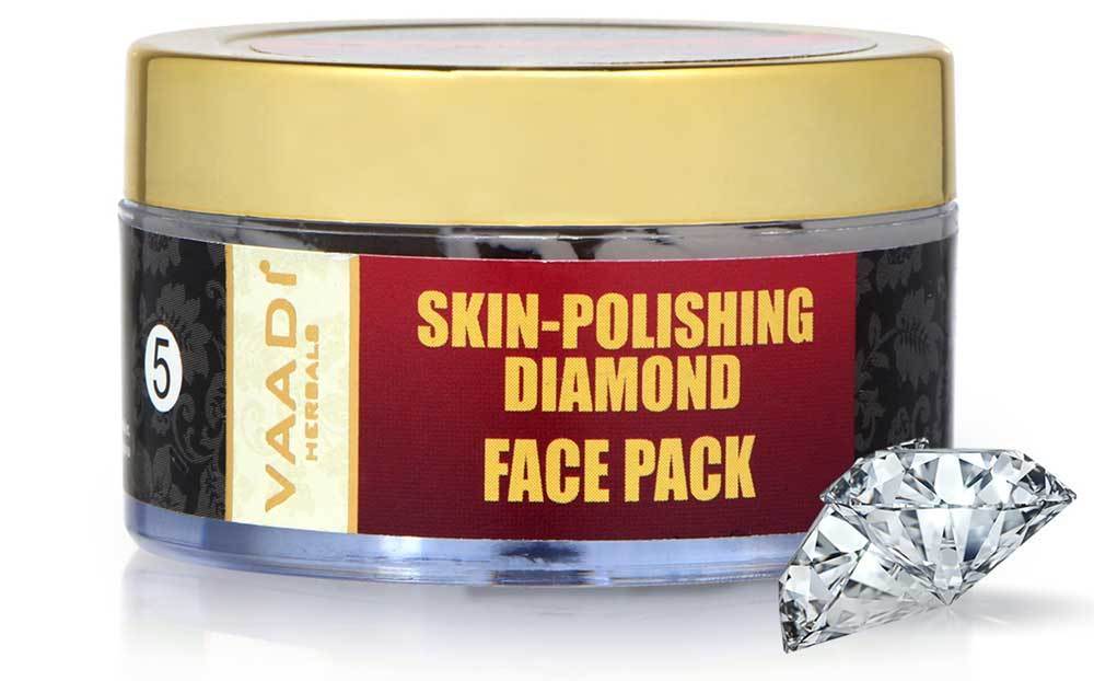 Skin Polishing Organic Diamond Face Pack - Makes Skin Radiant (70 gms/ 2.5 oz)