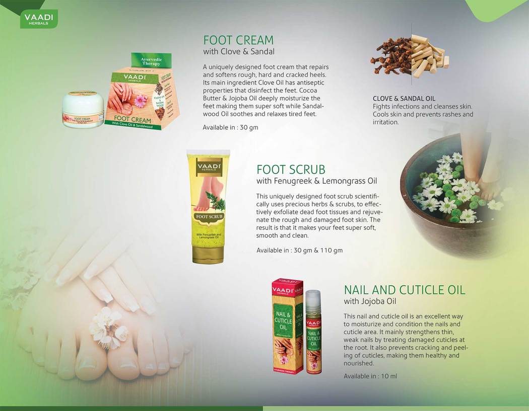 Organic Foot Scrub with Fenugreek & Lemongrass Oil - Therapeutic Exfoliates - Rejuvenates Damaged Skin - Softens Skin (2 x 110 gms / 4 oz)