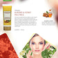 Organic InstaGlow Face Pack with Almond & Honey - Lightens Pigmentation - Gives Instant Glow (2 x 120 gms /4.3 oz)