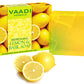Refreshing Organic Lemon & Basil Soap - Tones & Brightens Skin - Detoxifies Skin Deep (75 gms / 2.7 oz)