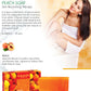 Organic Perky Peach Soap with Almond Oil - Skin Nourishing - Rehydrates (75 gms / 2.7 oz)